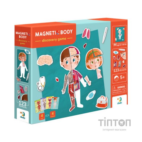 Настільна гра DoDo Магнітна Тіло (200220)
