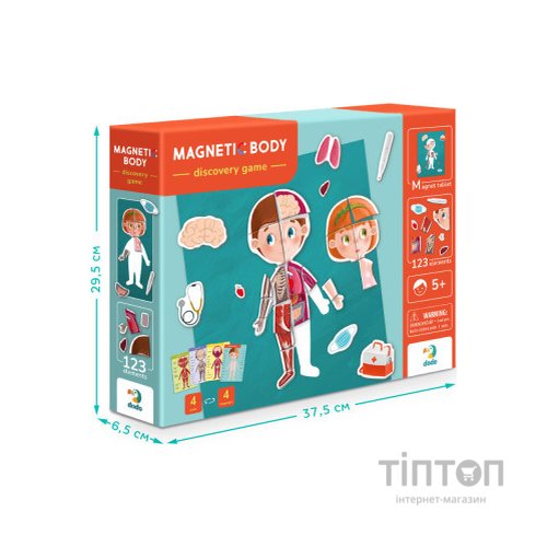 Настільна гра DoDo Магнітна Тіло (200220)