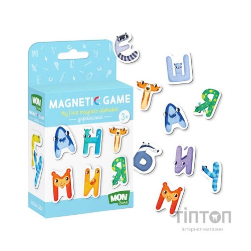Настільна гра DoDo Магнітні літери. Українська (200211)