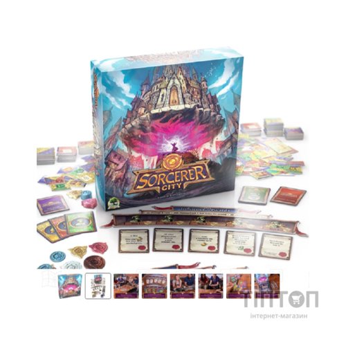 Настільна гра Druid City Games Sorcerer City (Місто Чарівників) , англійська (3770)