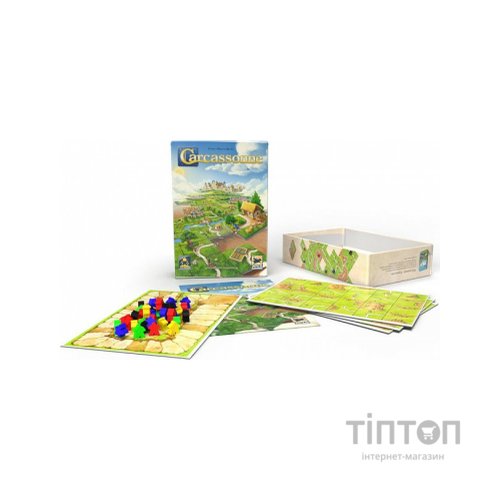 Настільна гра Feelindigo Каркассон 3.0 Річка та Абат (Carcassonne 3.0, Українською) (FI22045)