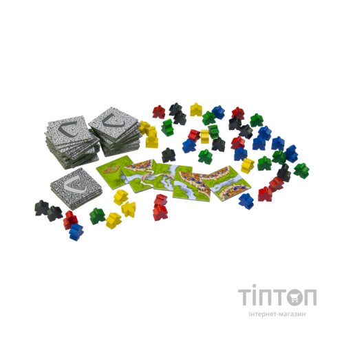 Настільна гра Feelindigo Каркассон 3.0 Річка та Абат (Carcassonne 3.0, Українською) (FI22045)