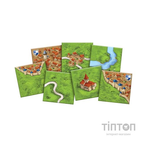 Настільна гра Feelindigo Каркассон 3.0 Річка та Абат (Carcassonne 3.0, Українською) (FI22045)