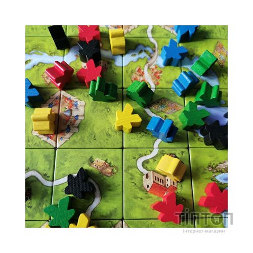 Настільна гра Feelindigo Каркассон 3.0 Річка та Абат (Carcassonne 3.0, Українською) (FI22045)