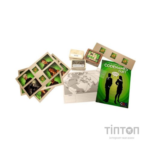 Настільна гра Feelindigo Кодові імена: Дует (Codenames: Duet) (укр.) (FI23054)
