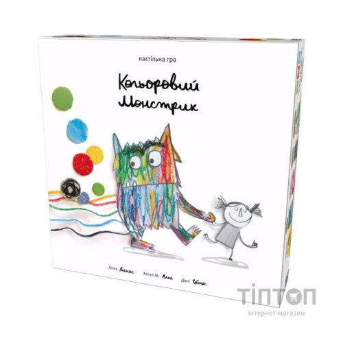 Настільна гра Feelindigo Кольоровий Монстрик (The Color Monster) українська (LFCACB181)