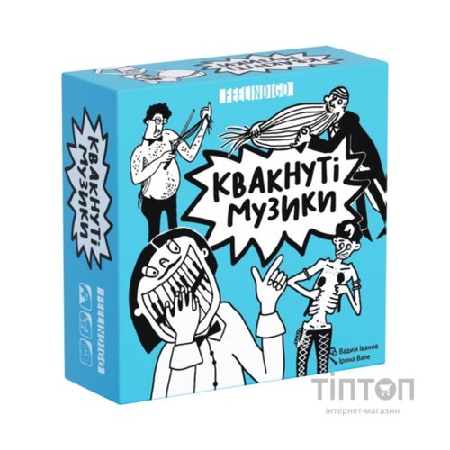 Настільна гра Feelindigo Квакнуті музики (Freaky Band) українська (FI19030)