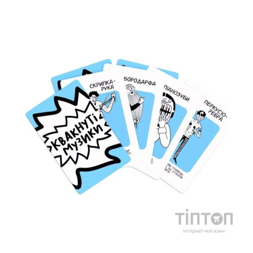 Настільна гра Feelindigo Квакнуті музики (Freaky Band) українська (FI19030)