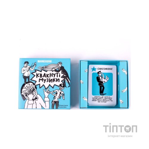 Настільна гра Feelindigo Квакнуті музики (Freaky Band) українська (FI19030)