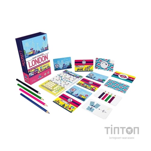 Настільна гра Feelindigo Наступна станція Лондон (Next Station: London) (укр.) (FI23058)