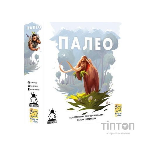 Настільна гра Feelindigo Палео (Paleo), українська (FI22048)