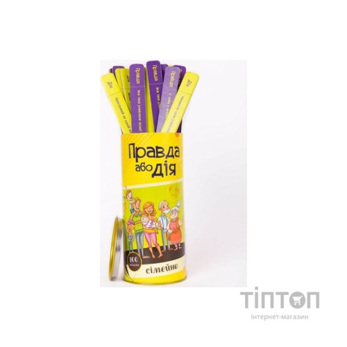 Настільна гра Fun Games Shop Правда або Дія: Сімейна, українська (FGS23)