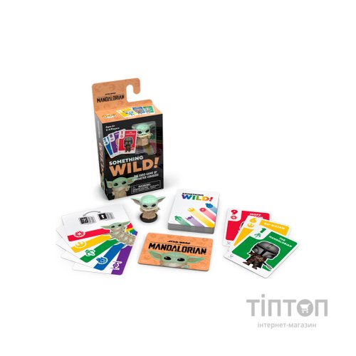 Настільна гра Funko Pop з картками Funko Something Wild - Мандалорець: Малюк (53573)
