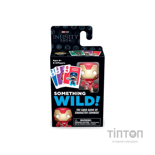 Настільна гра Funko Pop з картками Something Wild - Залізна людина (60495)