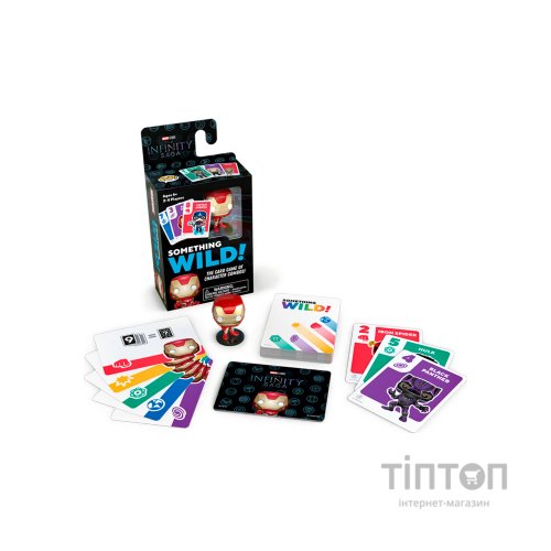 Настільна гра Funko Pop з картками Something Wild - Залізна людина (60495)