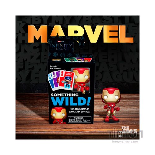 Настільна гра Funko Pop з картками Something Wild - Залізна людина (60495)