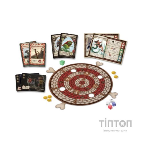 Настільна гра Games 7 Days Воїни підземель (Dungeon Fighter: Second Edition) (укр.) (DGF01UA)