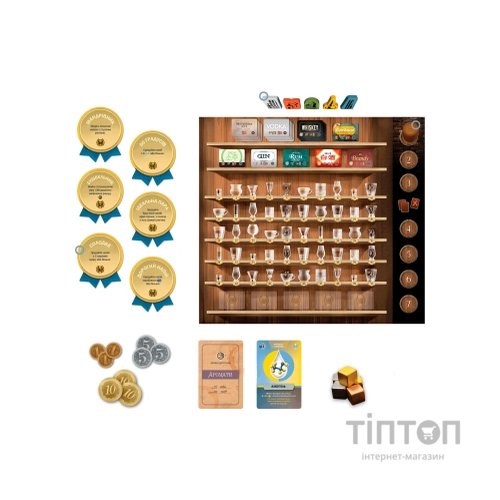 Настільна гра Geekach Games Distilled. Таємниці напоїв (Distilled. Kickstarter edition) (GKCH065DS)