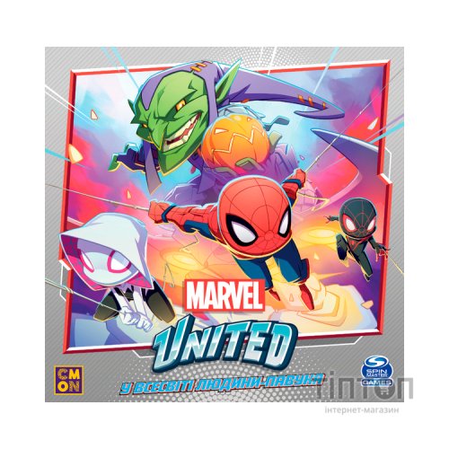 Настільна гра Geekach Games Marvel United: У всесвіті Людини-павука (GKCH036SV)