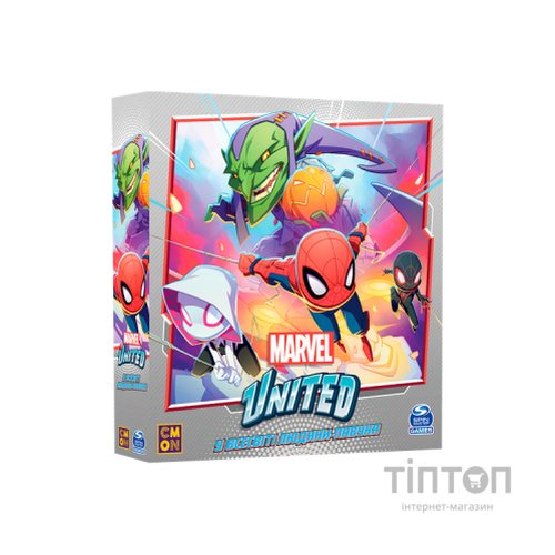 Настільна гра Geekach Games Marvel United: У всесвіті Людини-павука (GKCH036SV)