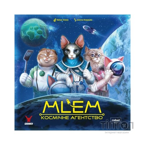 Настільна гра Geekach Games MLEM. Космічне агентство (MLEM: Space Agency) (укр.) (GKCH214ml)