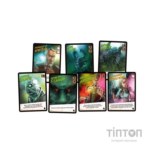 Настільна гра Geekach Games Монстри проти героїв. Поклик Ктулху (GKCH150)