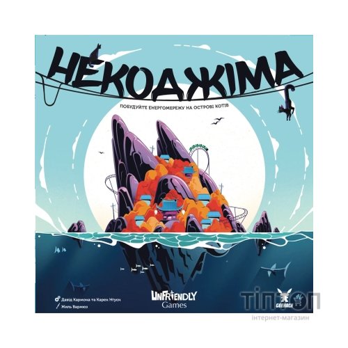 Настільна гра Geekach Games Некоджіма (Nekojima) (укр.) (GKCH209nj)