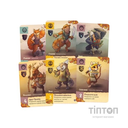 Настільна гра Geekach Games Оборонці нетрів (Defenders of the Wild) (укр.) (GKCH216dw)