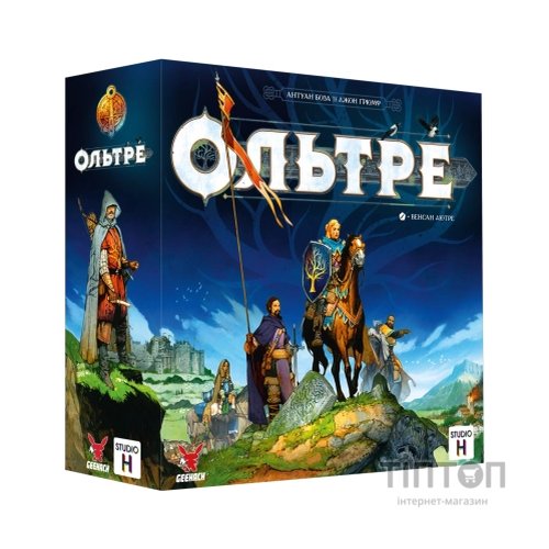 Настільна гра Geekach Games Ольтре (Oltree) (укр.) + унікальне промо! українська (GKCH100OL)