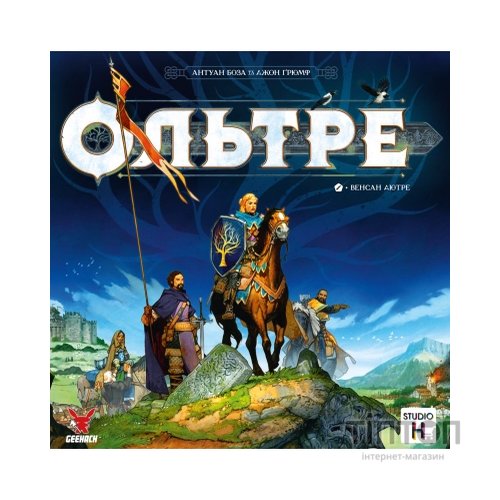 Настільна гра Geekach Games Ольтре (Oltree) (укр.) + унікальне промо! українська (GKCH100OL)