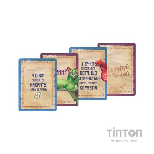 Настільна гра Geekach Games Острів котів: Мандруй та малюй (The Isle of Cats Explore & Draw) (GKCH044OKM)