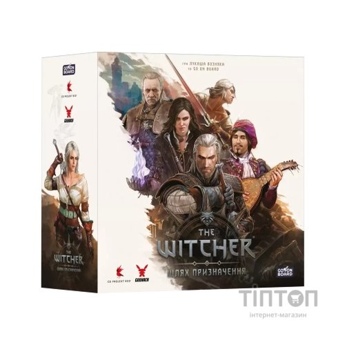Настільна гра Geekach Games Відьмак. Шлях призначення - Делюкс (The Witcher: Path of Destiny - Deluxe) (укр.) (GKCH206PD)