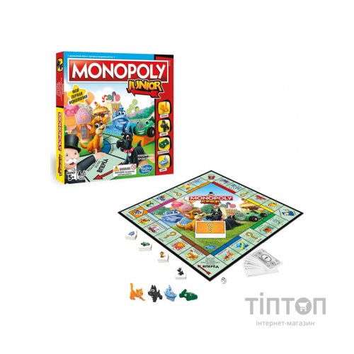 Настільна гра Hasbro Моя перша Монополія (6115834)