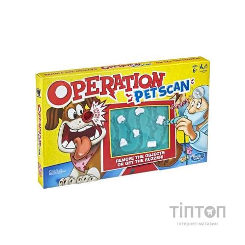 Настільна гра Hasbro Операція Лікуємо собачку з ефектами (E9694)