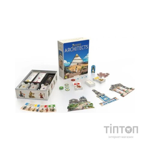 Настільна гра Ігромаг 7 Чудес. Архітектори (7 Wonders: Architects) українська (ARC-FR01)