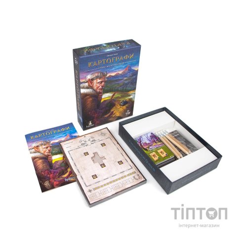Настільна гра Ігромаг Картографи (Cartographers: A Roll Player Tale) українська (6901)