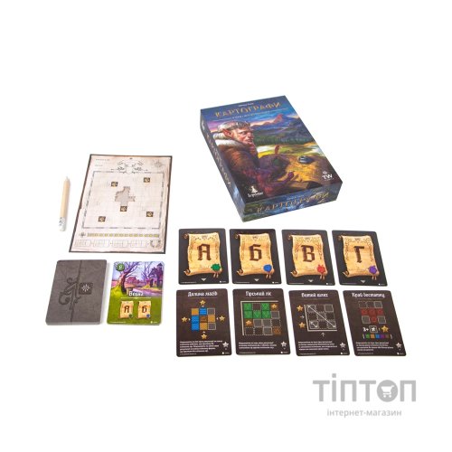 Настільна гра Ігромаг Картографи (Cartographers: A Roll Player Tale) українська (6901)