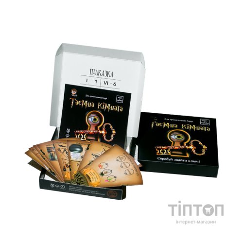 Настільна гра Ingame Квест у коробці: Таємна кімната, українська (ВР_ТК)