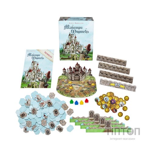 Настільна гра Kilogames Майстри Фортець (Castle Builder) (укр.) (KG-1805)
