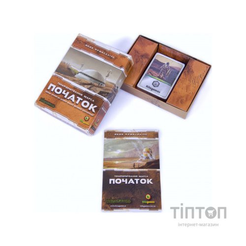 Настільна гра Kilogames Тераформування Марса. Початок (доповнення) Українською (1740)