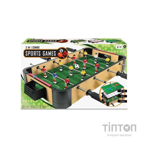 Настільна гра Merchant Ambassador 3 в 1 Sports Games 50 см (6336634)