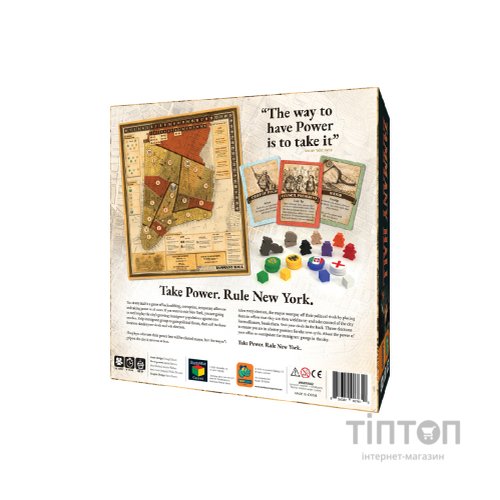 Настільна гра Pandasaurus Games Tammany Hall New Edition (Таммані-холл, Англійська) (854382007610)
