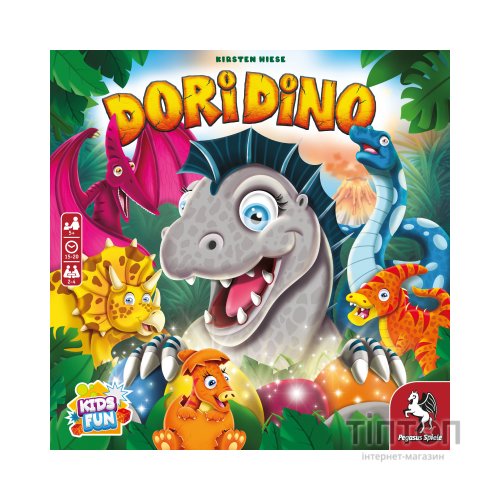 Настільна гра Pegasus Spiele Дорі Діно (Dori Dino) (англ.) (PS209)