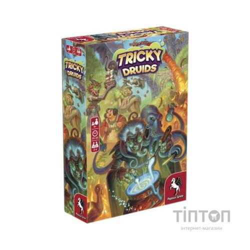 Настільна гра Pegasus Spiele Хитрі Друїди (Tricky Druids) англійська (PS054)