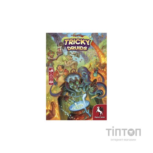 Настільна гра Pegasus Spiele Хитрі Друїди (Tricky Druids) англійська (PS054)