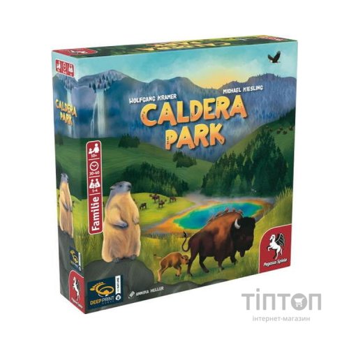 Настільна гра Pegasus Spiele Кальдера Парк (Caldera Park), англійська (PS009)