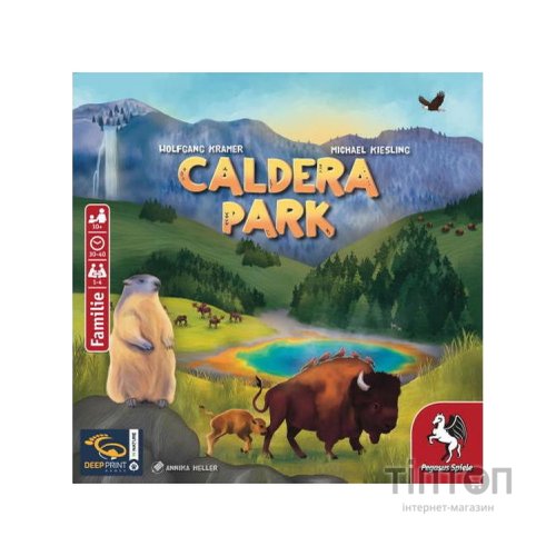 Настільна гра Pegasus Spiele Кальдера Парк (Caldera Park), англійська (PS009)
