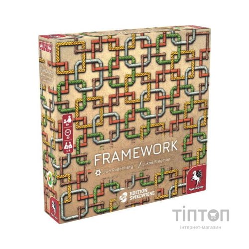 Настільна гра Pegasus Spiele Рамка (Framework) англійська (PS025)
