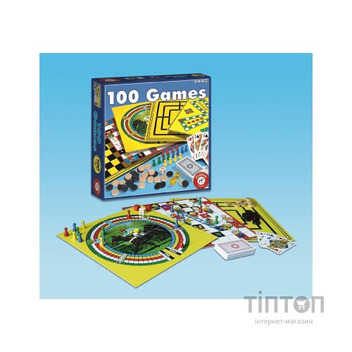 Настільна гра Piatnik Набір 100 ігор (PT-780196)