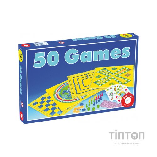 Настільна гра Piatnik Набір 50 ігор (PT-780042)